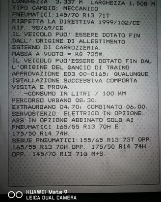 Fiat 600 sx cc 1100 kw 40 d'epoca o quasi 