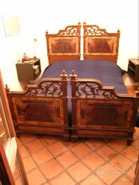 Letto fusione ghisa fine '800 napoletano
