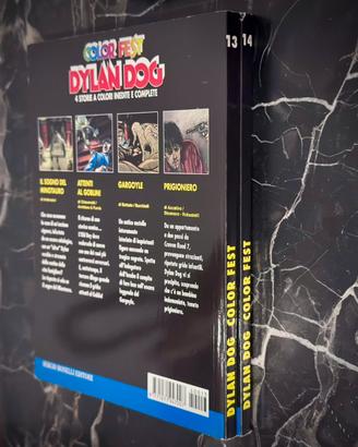 Lotto 2 Albi Dylan Dog Color Fest n. 13 e 14
