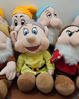 Peluches sette nani collezione