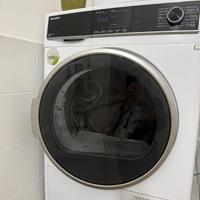 Lavatrice, asciugatrice e frigorifero