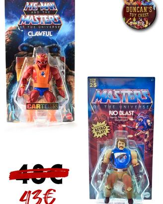 Masters Of The Universe Rio-Blast e Clawful