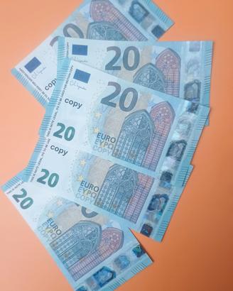 Set 20€ Prop Money 