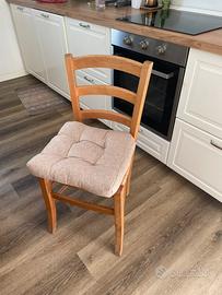 Sedie cucina in legno di faggio