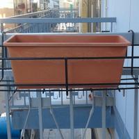 FIORIERA DA BALCONE + VASO A CASSETTA  