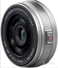 Obiettivo Fuji Fujifilm XF 23mm F2.8 R WR Silver