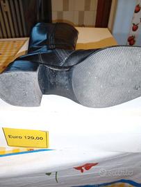 Stivali donna in pelle