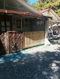 bungalow  con roulotte 