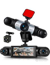 Dash cam auto 4 telecamere 360