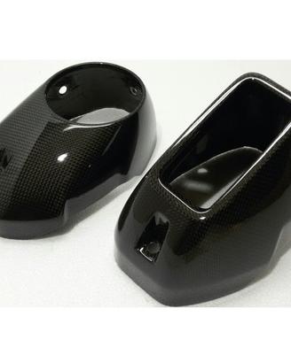 FONDELLI IN CARBONIO PER SCARICO BMW GS 1200 / 125