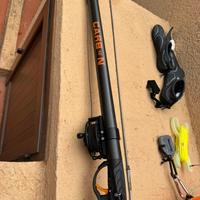 pesca sub  carbon calibro 12 oleopneumatico 90