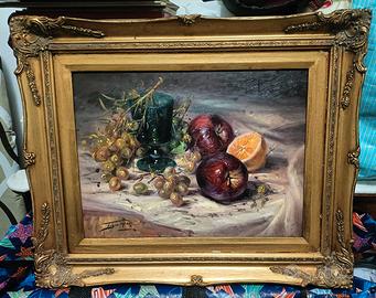 Quadro dipinto a olio su tavola di Lucio Tafuri 