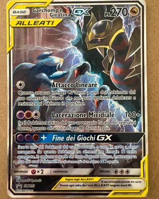 Carta Pokémon Garchomp & Giratina Gx SM193 Promo