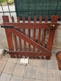cancelletto in legno completo do staffe 