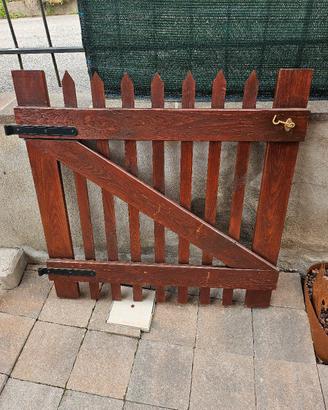 cancelletto in legno completo do staffe 