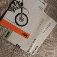 Manuale proprietario KTM 85, 105, SX, XC motore...