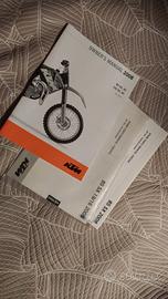 Manuale proprietario KTM 85, 105, SX, XC motore...