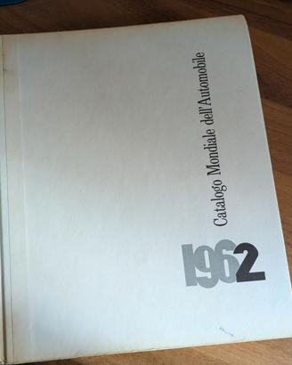 lCatalogo mondiale automobile 1962