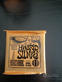 Corde chitarra Hybrid Slinky 9-46 Ernie Ball x10pz