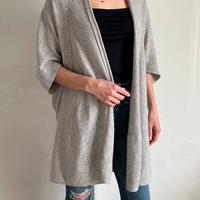 Cardigan grigio 100% cashmere michael kors s m