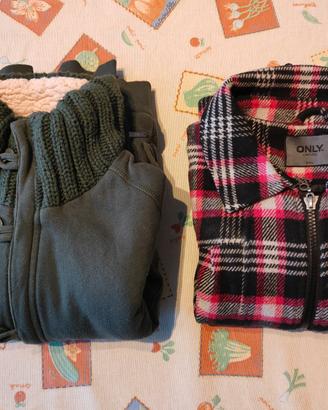 2 maglioni molto caldi donna S perfettecondizioni