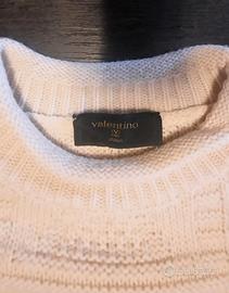 Maglione uomo VALENTINO. Bianco