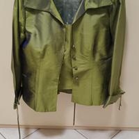 Giacca e top eleganti seta chantung