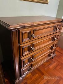 Cassettiera Classica in Legno