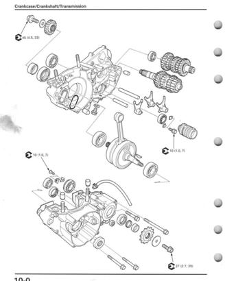 Manuale officina servizio Honda
cr 250 92 93 94 95