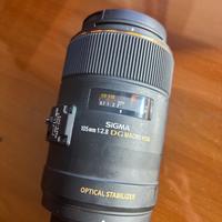 OBIETTIVO SIGMA 105mm F2.8 MACROEX attacco nikon