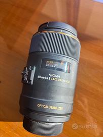 OBIETTIVO SIGMA 105mm F2.8 MACROEX attacco nikon