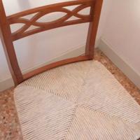 Sedie scavolini legno Seduta in paglia