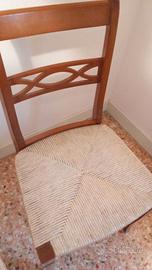 Sedie scavolini legno Seduta in paglia