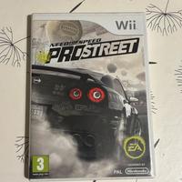 Wii gioco Need for speed Pro Street