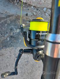 stock 2 canne e mulinello da surfcasting 