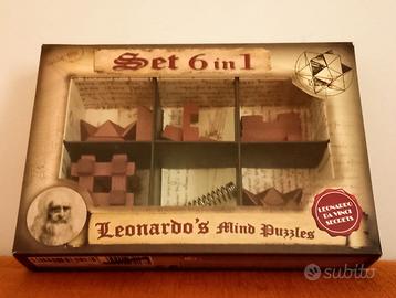 Rompicapo di Leonardo da Vinci in legno