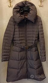 PIUMINO DONNA A CAPPOTTO CON CINTURA