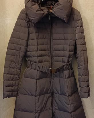 PIUMINO DONNA A CAPPOTTO CON CINTURA