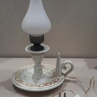 lampada stile a olio 