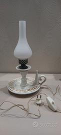 lampada stile a olio 