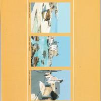 Cartellina litografie Aldo Riso senape