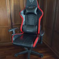 Sedia da gaming Trust GXT con illuminazione a Led