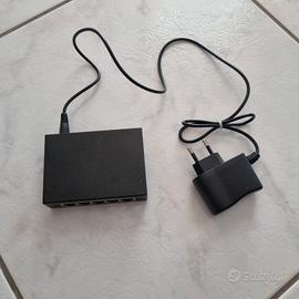 Switch di rete videostar con alimentatore