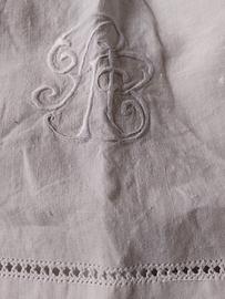 Lenzuolo matrimoniale primi 900