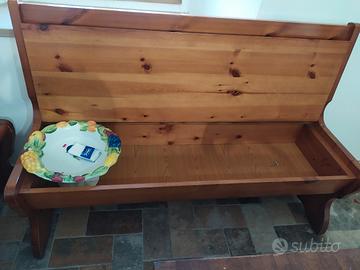 panche in legno 