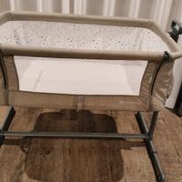 culla neonato con lenzuola