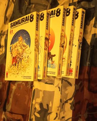 Samurai 8 Vol. 1-5 Manga