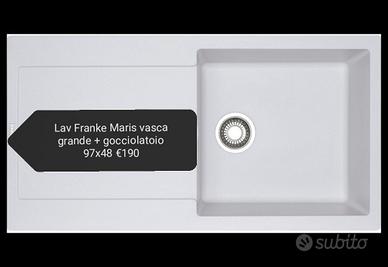 Lavello Franke Maris vasca grande e gocciolatoio