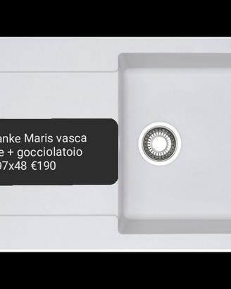 Lavello Franke Maris vasca grande e gocciolatoio
