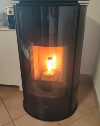 Stufa a pellet WAVE Vetro